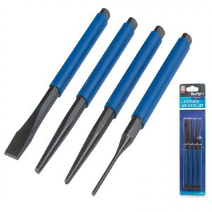 4 Pce Punch and Chisel Set