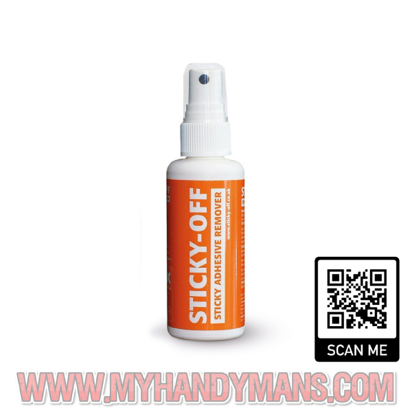 Rustins Sticky-Off 60ml - Effective Sticky Residue Remover